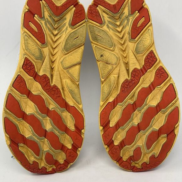 Hoka One One Clifton 8 Womens 7 Blue Mesh Running Walking Shoes Sneakers - Picture 16 of 16